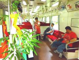 7月8日信楽鐵道七夕列車